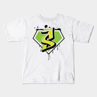 Super Graffiti Design Art Kids T-Shirt